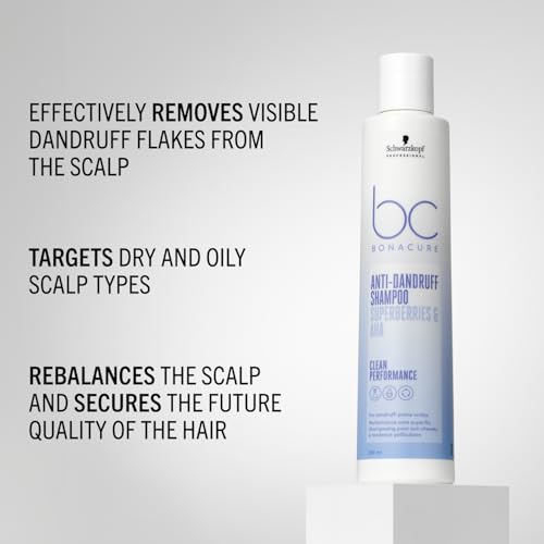 Schwarzkopf BC Bonacure Anti-Dandruff Shampoo with Superberries - 250ml