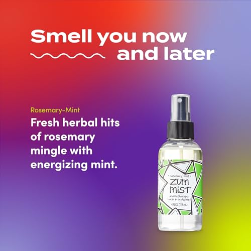 Zum Rosemary Mint Body Mist - 4 Fl Oz Natural Spray