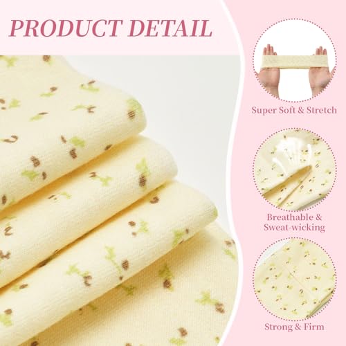 QIUTIMIY Style 1 Headbands for Women 6-Pack Non-Slip Soft Cotton-Blend Hair Bands
