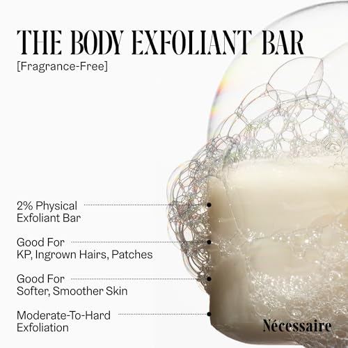 Nécessaire The Body Exfoliant Bar for Keratosis Pilaris & Ingrown Hairs