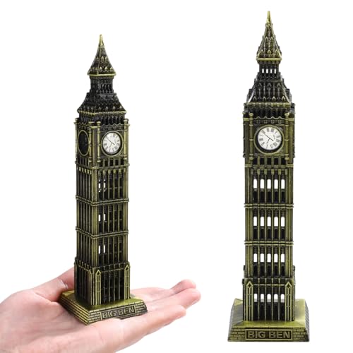 7 Inch Big Ben Statue - London Landmark Figurine for Home Decor