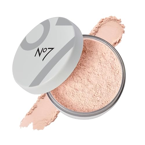 No7 Flawless Finish Loose Setting Powder, Translucent - 0.71 oz