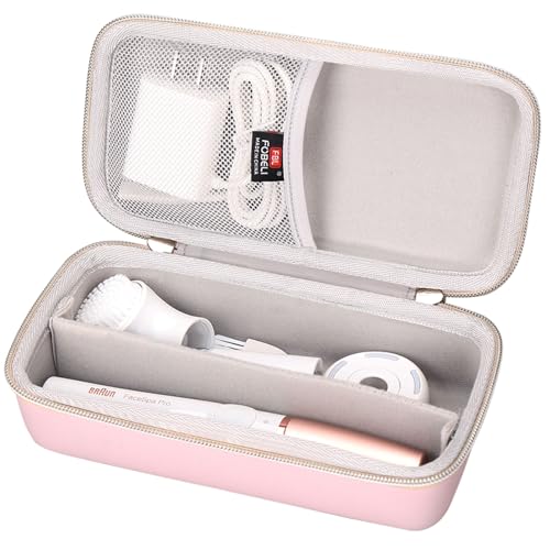 FBLFOBELI Hard Travel Case for Braun Face Epilator & FaceSpa Pro 910/911/SE921