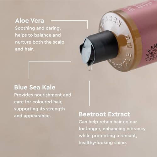 Urtekram Wild Rose Colour Preserve Shampoo - Organic Vegan Hair Care 250ml
