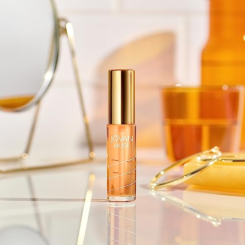 Jovan Musk Perfume Oil for Women - Floral Fragrance 0.33 fl oz