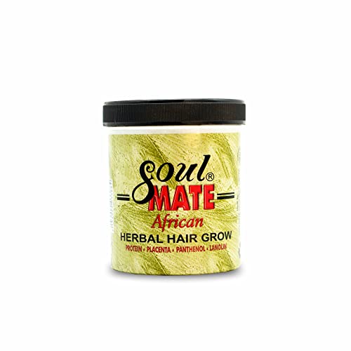 Soulmate African Herbal Hair Growth Cream - Moisturizing Scalp Treatment
