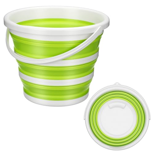 Collapsible Silicone Cleaning Bucket - 10L Portable Mop & Rinse Bin