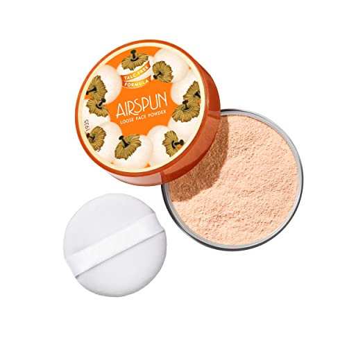 Airspun Talc-Free Loose Powder 2 Pack - Ultra-Lightweight Face Powder
