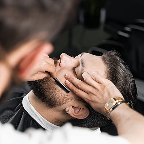 Premium Straight Razor Kit for Men with 20 Blades & Case