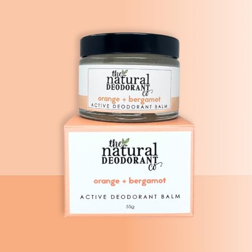 Active Deodorant Balm - Orange & Bergamot 55g | Natural Ingredients