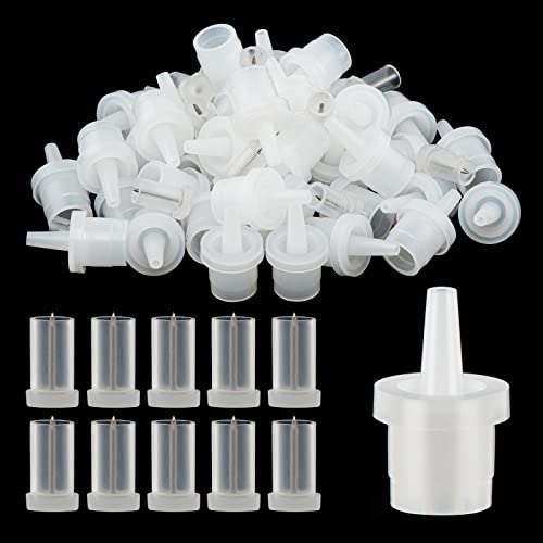 60 PCS Lash Glue Nozzle Replacement Kit for Eyelash Extensions