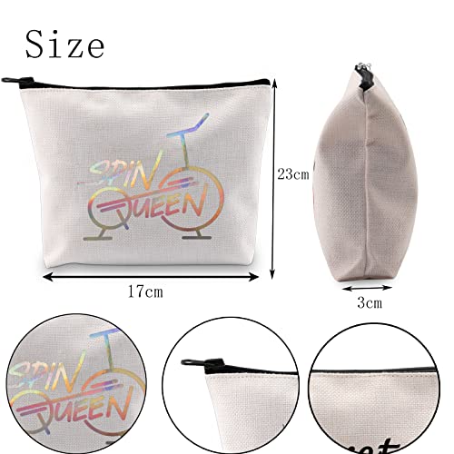 POFULL Cycling Spin Class Cosmetic Bag - Ideal Gift for Gym Enthusiasts