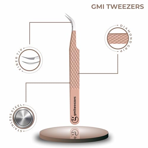 Professional Fiber Tip Tweezers for Eyelash Extensions