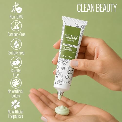 Pistachio Oil Hand Cream - Hydrating & Nourishing, 3 Pack (0.7 oz)