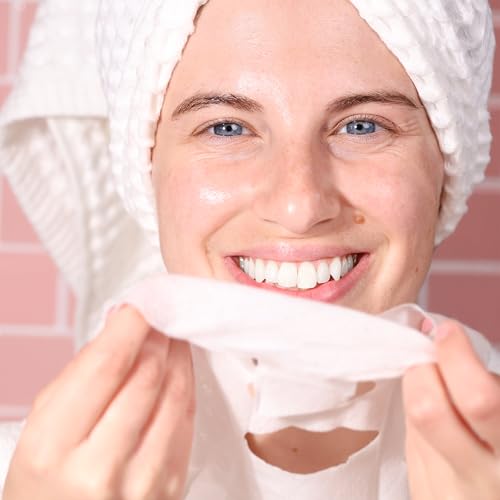 Nature Well All-Skin Hyaluronic Acid Rose Retinol Coconut Vitamin C Sheet Masks Multipack (10 Packs)