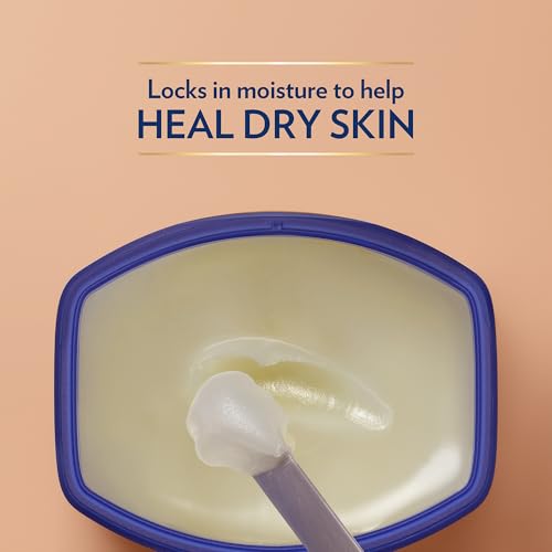 Vaseline Cocoa Butter Healing Jelly Travel-Size 6-Pack - Moisturizing Skin Protectant