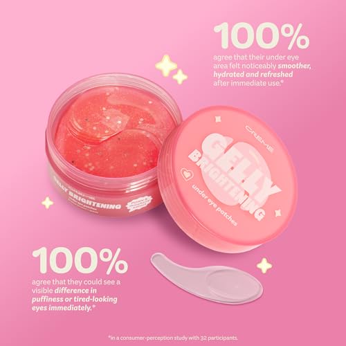 The Crème Shop Gelly PDRN Under Eye Patches - Hydrating Hydrogel Masks (60ct)