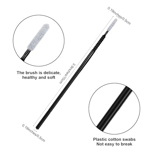 Micro Applicator Brushes 200pcs for Eyelash Extension & Makeup Precision