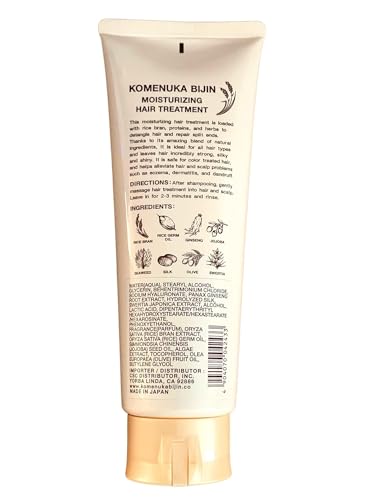 Komenuka Bijin Hair Treatment Conditioner - Paraben & Sulfate-Free (7.7 oz)