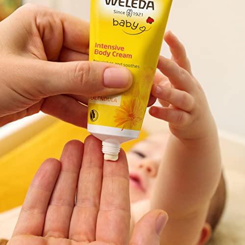 Weleda Calendula Body Cream, 2.5 Fl Oz - Nourishing Baby Skin Care