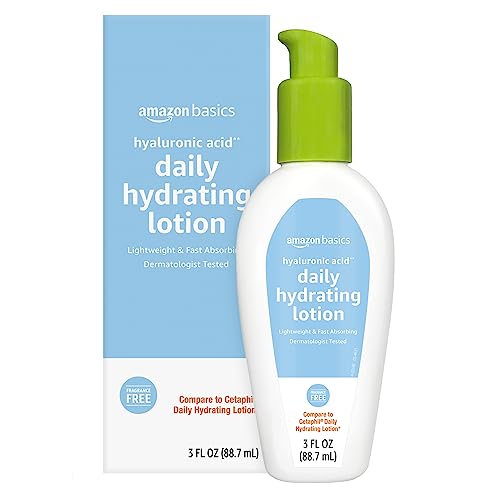 Hyaluronic Acid Face Moisturizer - Lightweight, Oil-Free, 3 oz