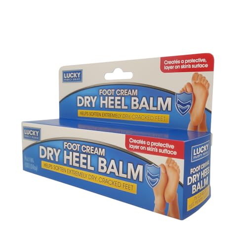 Lucky Super Soft Dry Heel Balm - Moisturizing Foot Cream (2 oz)