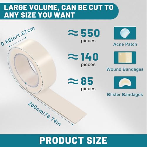 Hydrocolloid Pimple Patch Roll - Customizable Acne Treatment