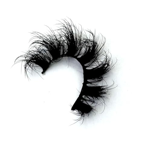HBZGTLAD 7 Pairs W3 3D Mink Fluffy False Eyelashes Reusable Glam Makeup