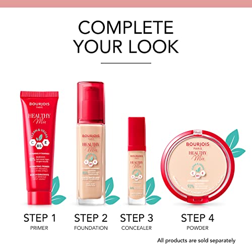 Bourjois Healthy Mix Clean & Vegan Foundation - 52.5C Rose Beige 30ml