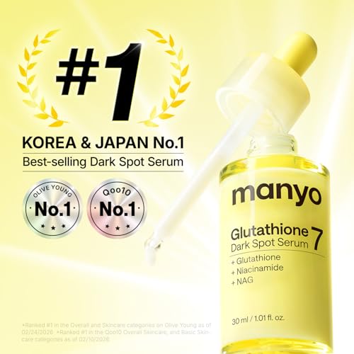 ma:nyo Glutathione 7 Dark Spot Serum - Brightening Face Treatment 1.01 oz