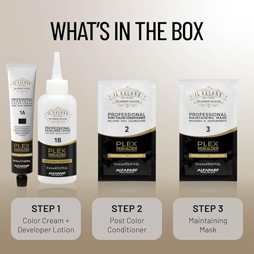 Il Salone Milano Plex Rebuilder Permanent Hair Color - 10.1 Extra Light Ash Blonde