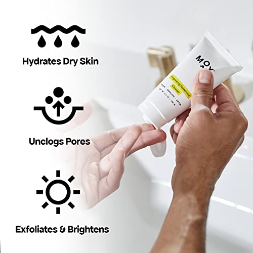 Mox Hydrating Mint Face Cleanser 3.4 oz | Exfoliating Daily Wash with Salicylic Acid