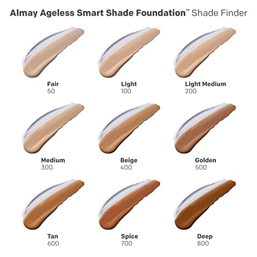 Almay Anti-Aging Smart Shade Foundation with Hyaluronic Acid, 1 Fl Oz