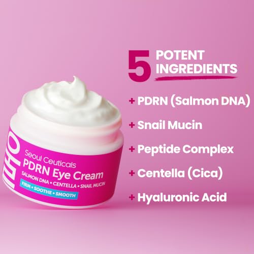 SeoulCeuticals Salmon DNA PDRN Eye Cream 0.5oz - Anti-Aging Hydration