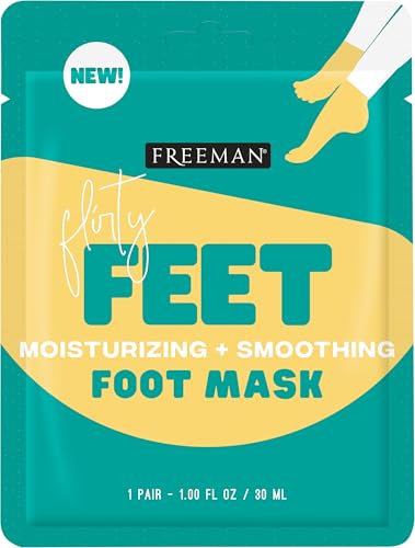 Freeman Foot Mask Fr/t Foot Peel Coconut Mint Hydration Moisturizing