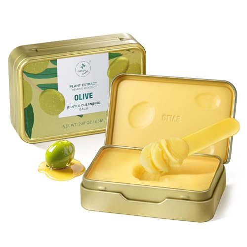 GREEN FARM Makeup Remover Cleansing Balm for Waterproof Mascara & Sensitive Skin