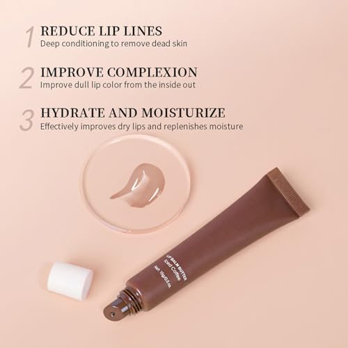 5-Piece Tinted Lip Butter Balm Set - Hydrating Flavored Lip Care