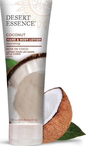 Desert Essence Organic Coconut Hand & Body Lotion - 8 fl oz