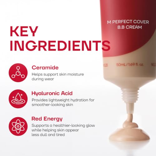MISSHA M Perfect Cover BB Cream No.23 Natural Beige 1.69 oz SPF 42