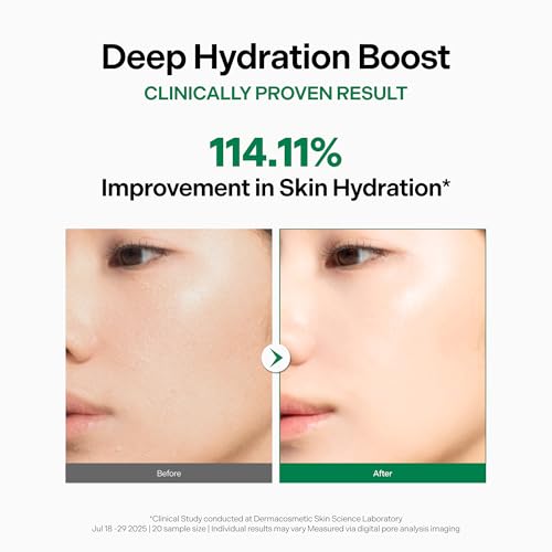 Deep Moisture Serum - Hydrating Korean Face Serum with Algae11 & Niacinamide, 50ml