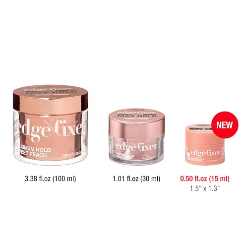 Red by Kiss Edge Fixer 24 Hour Maximum Hold Hair Gel Biotin B7 Infused