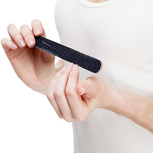 21 Pcs Double-Sided Nail Files 100/180 Grit for Manicures