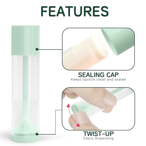 JuLand 50-Slot Lip Balm Filling Tray with Spatulas - DIY Kit
