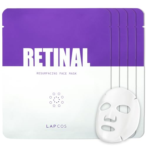 LAPCOS Retinol Face Mask - Firming & Soothing Hydration (5EA)