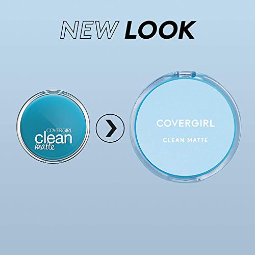 CoverGirl Matte Pressed Powder Buff Beige 10g - Oil-Free, Shine-Free Face Makeup