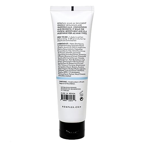 BONPLEX Rebonding Leave-in Hair Treatment 5.1oz - Repairs & Protects Damaged Hair