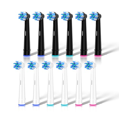 Purthmile Replacement Toothbrush Heads for Oral B - 12 Pack