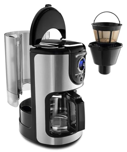 NRP Permanent Coffee Filter for 12-Cup Coffeemakers - Eco-Friendly & Reusable