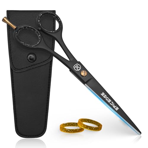 Epic Edge 6.5” Professional Hair Cutting Scissors - High Carbon Stainless Steel Barber & Salon Shears