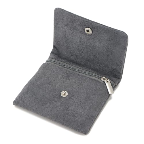 2-Pack Velvet Jewelry Pouches - Small Travel Bags for Jewelry